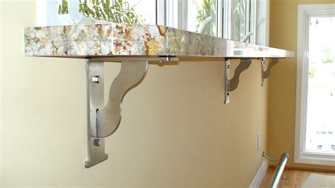 steel brackets for countertops